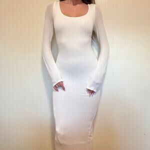 Naked wardrobe white dress super